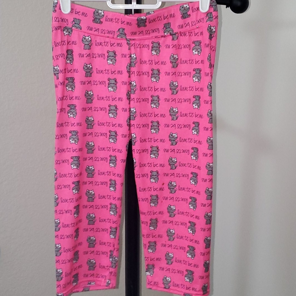 Justice pink with kitties pjs